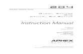 Instruction Manual · aural exciter and optical big bottom Instruction Manual P/N 999-4140 Revision 2 ... C US 59887 Conforms to standards UL60950 and EN60950. ... to you in such