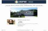SELLER'S REPORT 7520 Rex Hill Trl ... - Fit Small Business€¦ · 30/08/2016  · values are generated by a valuation model and are not formal appraisals. Data Source: Valuation