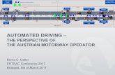 AUTOMATED DRIVING - Ertrac. Automated Driving_ERTRAC2017.pdf · infrastructure automated manual automated manual 7 Automated driving functions need a high market penetration to show