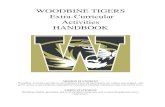 WOODBINE TIGERS Extra-Curricular Activities HANDBOOK · Activities 2020-2021 . PHILOSOPHY The athletic program has been established in the Woodbine Community School for the purpose