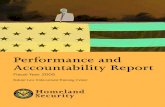 Performance and Accountability Report - FLETC · (FLETC) has prepared a Performance and Accountability Report (PAR). The report complies with the PAR format established by omB Circular