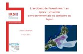 L’accident de Fukushima 1 an après : situation ... · Accident de Fukushima 1 an après –Situation environnementale et sanitaire –9 mars 2012 20 Estimation par modélisation