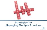 Strategies for Managing Multiple Priorities · 11/20/2013  · Managing Multiple Priorities . CONCERN: EMPLOYEE ASSISTANCE PROGRAM A Benefit for Employees and Families . 3 CONCERN: