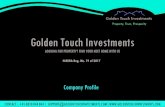 Golden Touch Investments...transparent, customer centric companies to deal with real estate transactions in Delhi NCR region. These are rare qualities for real estate agents now a