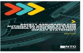 Safety Assurance for Automated Driving Systemsris.pmc.gov.au/sites/default/files/posts/...automated_drivi…  · Web viewWhile the quantification of the benefits and risks of automated