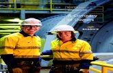 A Company of Owners · PDF file We aim to be the leading mining company focused on gold, ... Annual Report 2016 201 201 2015 201 201 201 2015 2016 201 201 2015 2016 Cost of Sales o