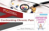Confronting Chronic Pain• Gapapentin (Neurontin) » “Sensitive” patients: 100 mg qhs x5 days, increase by 100-200 mg q 5 days. » “Non-sensitive” patients: 300 mg qhs x5