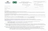 New Member Existing Member Pa… · you are taking through 4-H, ... Tips and Tricks” handouts to answer enrollment questions and ensure you are enrolled correctly. Please remember