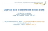 OECD definition or an e-commerce transaction · •Risk of losing tax revenue •Risk of job losses ... 2014 B2C E-Commerce Index 2016 B2C E-Commerce Index 4 indicators: Internet