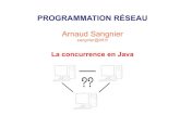 PROGRAMMATION RÉSEAU - IRIFsangnier/enseignement/16-17/... · PR - API TCP Java 2 Plusieurs connexions sur un serveur En général, on veut qu'un serveur accepte plusieurs connexions