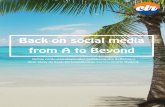Online contentstrategie voor CaribbeanLatin Reflections door … · 2017. 1. 27. · Gemiddeld 3 tot 5 keer per week dient er een bericht/post op social media worden geplaatst, om