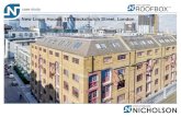 case study - Nicholson · London based roofing contractor Sunrise Roofing Ltd worked with the main contractor Paragon Plc to undertake the new overlay of the existing roof finishes