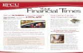 Financial Your Times - Rutgers FCU 2011.pdf · into one manageable monthly payment that saves you money. And, the faster you repay your loan, the less in interest you pay. Stop paying