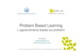 Problem Based Learning - IC "E. De Amicis" di Bergamo€¦ · ERID Lab - Educational Research & Interaction Design • University of Foggia, Department of Human Sciences! Schmidt