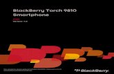 BlackBerry Torch 9810 Smartphone - Bell Canada...identifiant BlackBerry ID créé, vous pouvez utiliser une adresse électronique et un mot de passe uniques pour vous connecter au