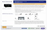 Home Media Network Storage Data Sheet NETGEAR Stora · NETGEAR Stora: Your Home Network’s Virtual Warehouse Easy to Use NETGEAR Stora’s media application is an easy to use, highly