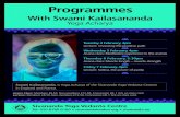A2 Swami Kailasananda London Feb 2020 PRINT.qxp Layout 1...Swami Kailasananda, is Yoga Acharya of the Sivananda Yoga Vedanta Centres in England and France. Tuesday 4 February, 4pm