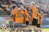 Cambridge United F.C. · 2018. 6. 5. · *CAMBRIDGE UNITED CAMBRIDGE Clare vs EXECUTIVE HOSPITALITY Our Executive Hospitality offering is our premium match day experience located