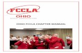 OHIO FCCLA CHAPTER MANUAL · OHIO FCCLA CHAPTER MANUAL OHIO FCCLA ASSOCIATION Family, Career and Community Leaders of America is a nonprofit Career Technical Student Organization