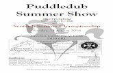 Puddledub Summer Show - Equine Grass Sickness Fund€¦ · , and in the years since we entry, please see within schedule Finals Organiser/Secretary: Miss Fiona Reed Mobile: Email: