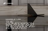 GEOLOGICA INNOVATIVE MARBLE THE COMPOSITION BALANCE … · The Marble Lab porcelain stoneware collection consists of ten ultra-pure shades, selected among the most sophisticated marble