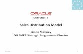 Sales Distribution Model WS 1403 Oracle.pdf · Inside Sales 4/3/2014 (C) 2014 Cadman Europe 10 • Challenges Recruiting & “On boarding” fast enough Aligning to Corporate goals/objectives