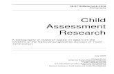 Child Assessment Research - National Longitudinal Surveys · Assessment Research . A bibliography of research based on data from the Children of the National Longitudinal Surveys