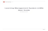 Learning Management System (LMS) User Guidethemajorgrouptraining.com/wp-content/uploads/2012/02/LS...Document: Learning Management System (LMS) User Guide Last updated: 11/30/10 Page
