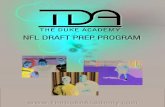 NFL DRAFT PREP PROGRAM - The Duke Academy · Marketing As these young athletes transition from collegiate athletes to NFL athletes, they are becoming their own business and as such