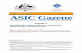 No. UM5/12, Tuesday, 29 May 2012 Published by …ASIC GAZETTE Commonwealth of Australia Gazette UM5/12, Tuesday, 29 May 2012 Life insurance unclaimed money Page 4 of 52 Revised version