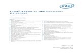 Intel(R) 82599 10 GbE Controller Datasheet · 1.5 May 2009 Major update (all sections) - reflects latest device developments and corrections. 1.9 June 2009 Minor update (all sections)