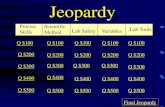 Jeopardy - cpb-us-e1.wpmucdn.com · Final Jeopardy. $100 Question from H1 To find the size, amount, or degree of (something) is known as ….; $100 Answer from H1 MEASUREMENT. $200