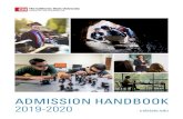 ADMISSION HANDBOOK 2019-2020 - California State University · 2018. 9. 18. · The CSU Admission Handbook is published by Student Academic Services, Academic and Student Affairs The