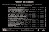 FENDER SELECTION - Schuyler Companies · This catalog will give you an idea of the broad range of laminated fenders available. The uses and applications for laminated rubber are exhaustive,