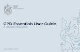 CPD Essentials User Guide · 7 Recording and managing CPD 11 Synchronising your records across various CPD tools 12 Activity and progress reports 13 Manager Functionality 13 Monitoring