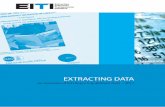 EXTRACTING DATA - cducsu.de · After that, EITI Reports must be published on an annual basis. Indicates the number of companies that have disclosed . payments. EITI requires that