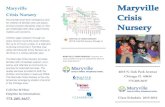 Maryville Crisis Nursery - Baby · PDF file Class Schedule 2015-2016 MARYVILLE CRISIS NURSERY 4015 N. Oak Park Avenue, Chicago, IL. Parent Cafés Parent Cafés engage parents in meaningful