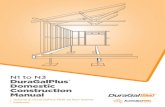 N1 to N3 DuraGalPlus Domestic Construction Manual · 2019. 12. 4. · N1 to N3 DuraGalPlus ® RHS as fioor beams - bearers DDCM Volume 3 January 2017 Foreword This limited edition
