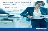 Business Laser Printers & All-in-Ones - BrotherUSA · printers and All-in-Ones help optimize your workflow, enhance your business productivity, and improve your bottom line. Building