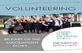 VOLUNTEERING - CRM Society · 2019. 9. 20. · volunteering for around three months to make the most out of your experience but the choice is yours! Learn New Things From tour guiding