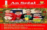 An Scéal · An Scéal HHS Student Newsletter –Nuachtlitir na nDaltaí Volume 1. Issue 3. November - December 2019 Inside this issue: Christmas Jumper Day for Cork Simon Community