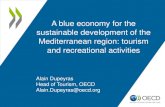A blue economy for the sustainable development of the ... · • OECD Tourism Trends and Policies 2018 • Measuring performance in tourism • Analysing megatrends to better shape