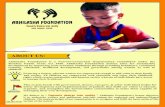 ABHILASHA brochure FINEL 123 · Abhilasha Foundation is a Non-Governmental Organization established under the Bombay Public Trust Act 1950. Abhilasha Foundation mainly aims for sustainable