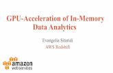 GPU-Acceleration of In-Memory Data Analytics 2017/Active17-Sitaridi.pdf · Design system by choosing the desired trade-offs. Outline oCPU vs GPU introduction oAccelerating wildcard