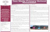 Two Wells Primary School Newsletter · Running Record benchmark.Friday 27th Sept Early next term 2.05pm finish Term 4: Mon 14th Oct - Friday 13th Dec 2.05pm finish From the Principal…