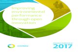 Improving environmental performance through open innovation · Progress through open innovation About COSIA 1 I COSIA. COSIA PERFORMANCE UPDATE 2017 Contributed technologies. 981