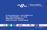 Framework conditions for flexibility in the district ...€¦ · turn ensuring stable, sustainable and cost-efficient Nordic energy systems. Through a holistic system approach based