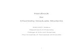 Handbook for Chemistry Graduate StudentsAppendix 2 Chemistry entry in the Graduate Catalog 2020-2021 35 Appendix 3 Forms Used by graduate Students and Important Websites 43 3. Introduction