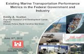 Existing Marine Transportation Performance Metrics in the ...onlinepubs.trb.org/onlinepubs/conferences/2012/... · US Army Corps of Engineers BUILDING STRONG ® Existing Marine Transportation