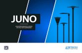 JUNO - Mad In Light · JUNO RANGE The Juno range consists of four pole top luminaires designed to bring harmony to a variety of car park and general amenity applications. Juno A -